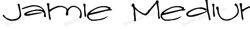 Jamie Medium字体转换